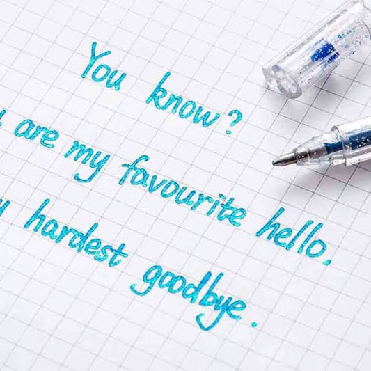 Glitter Gel Pen Set Collection