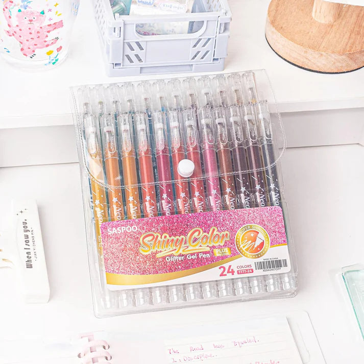 Glitter Gel Pen Set Collection
