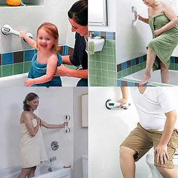 Helping Handle for Bathroom Safety