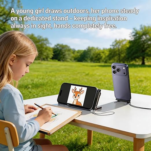 2-in-1 Invisible Holder Charger Cable – 240W Fast Charging