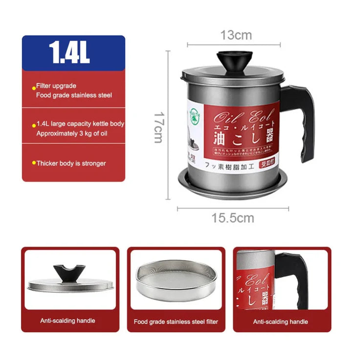 Oil Strainer Pot