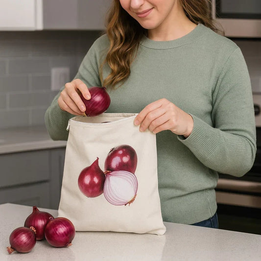 Premium Cotton Vegetable Storage Bag