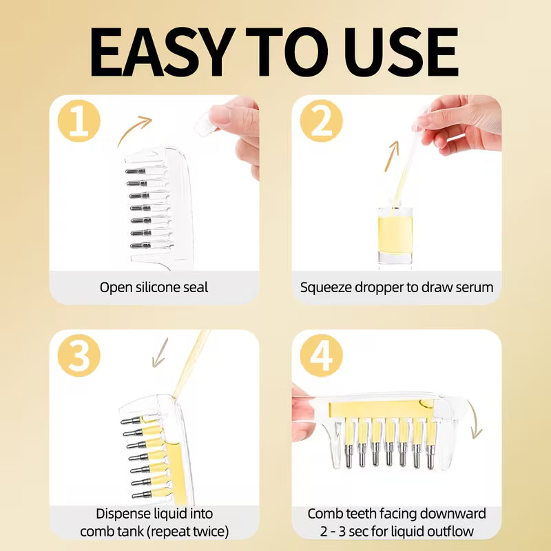 2 in 1 Scalp Oil Applicator Comb
