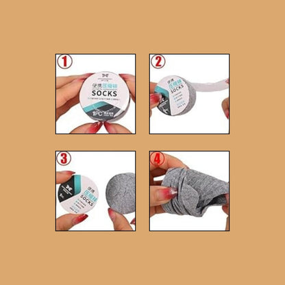 Disposable Travel Socks For Men & Women (Pack of 5)