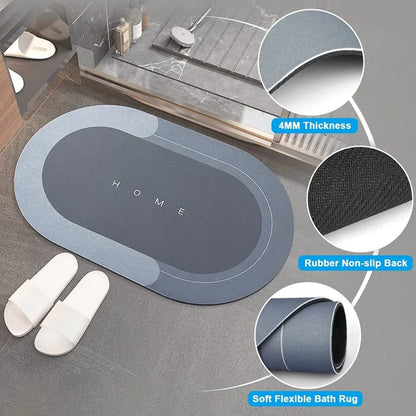 Premium Bathroom Floor Mat