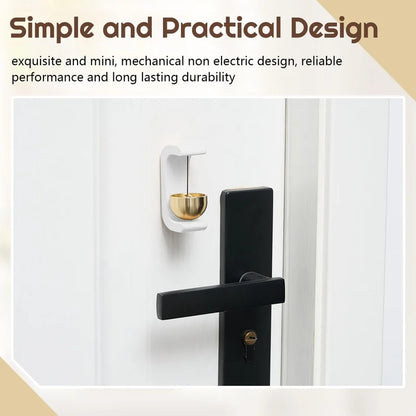 Elegant Brass Door Chime Bell for Home & Office