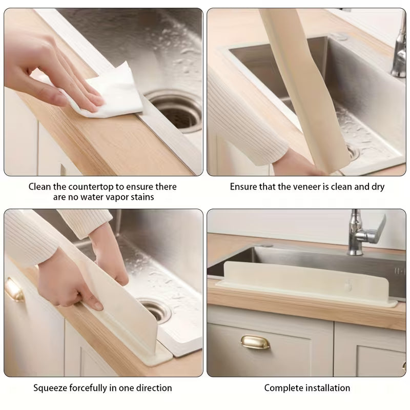 Kitchen Sink Water Baffle & Splash Guard