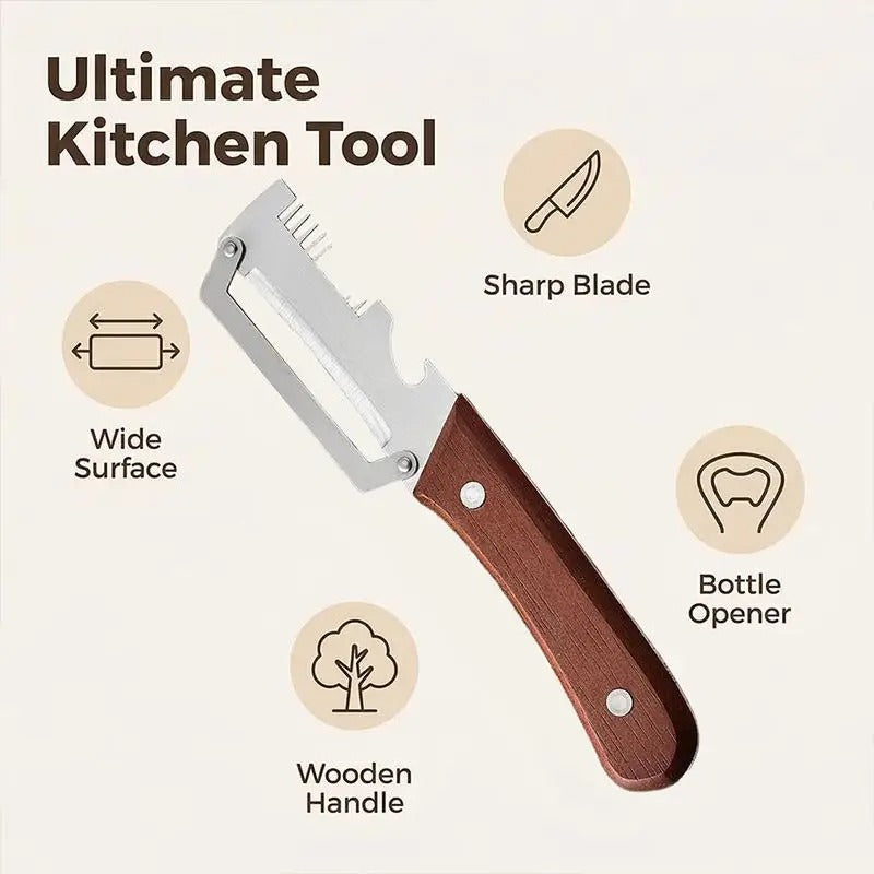 3-in-1 Multifunctional Vegetable Peeler