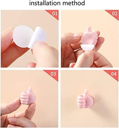Silicone Thumbs Up Hook