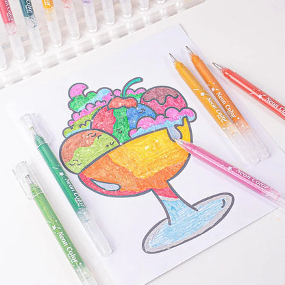 Glitter Gel Pen Set Collection