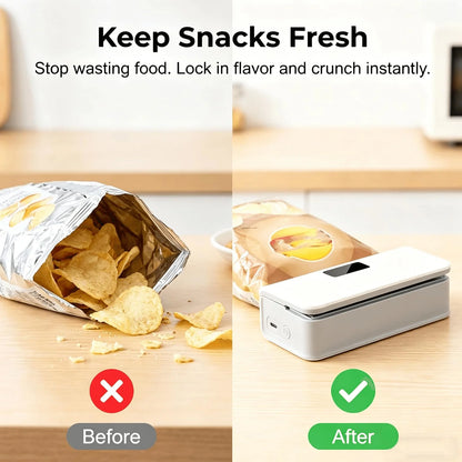 Rechargeable Digital Mini Bag Sealer