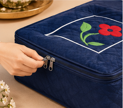 Ultimate 12-Flap Saree & Clothes Organizer Bag