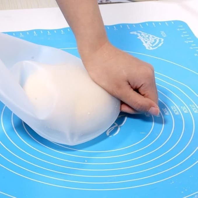 Premium Silicone Roti Mat & Atta Maker Bag Combo