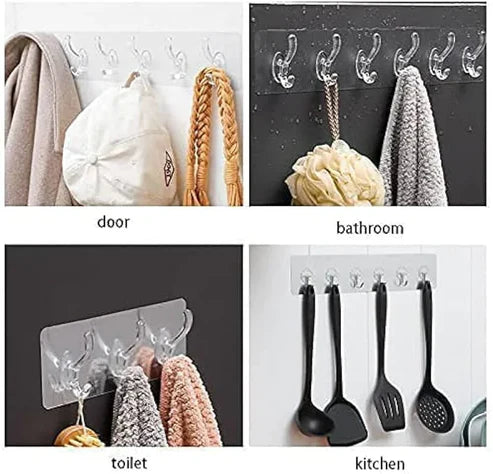 Adhesive Wall Strip Hooks and Pieces Hooks