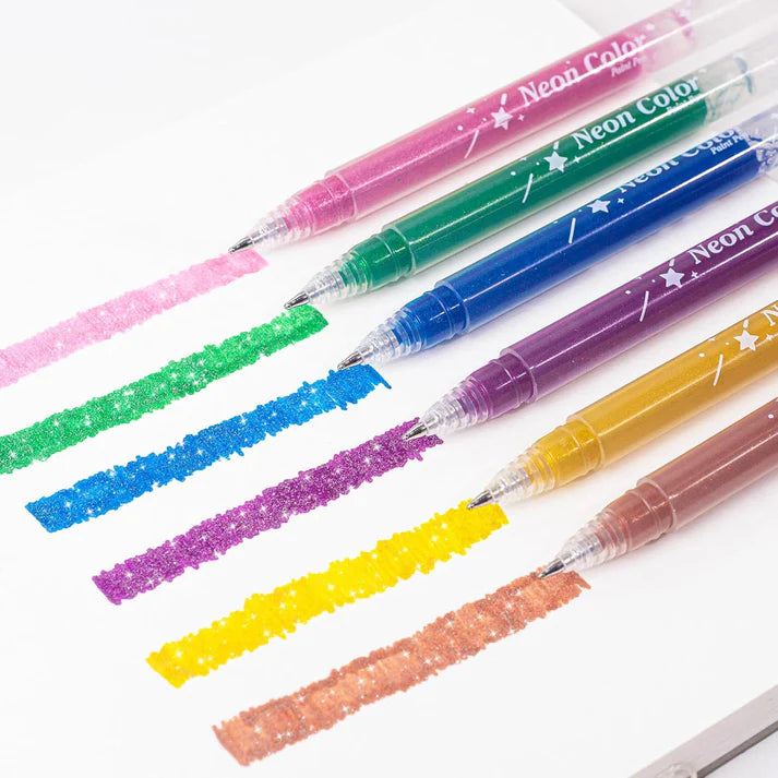 Glitter Gel Pen Set Collection