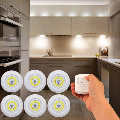 LED lighting with remote control 3 pcs.