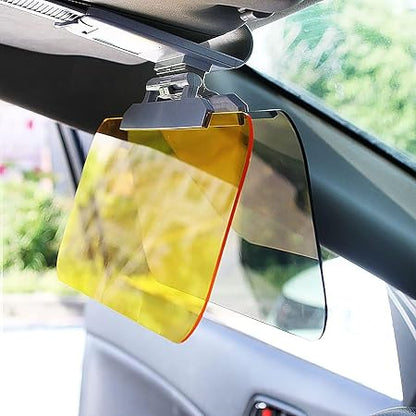 CAR SUN VISOR YALLOW & BLACK NIGHT VISION SHAD FOR DRIVING