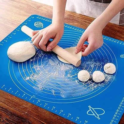 Premium Silicone Roti Mat & Atta Maker Bag Combo