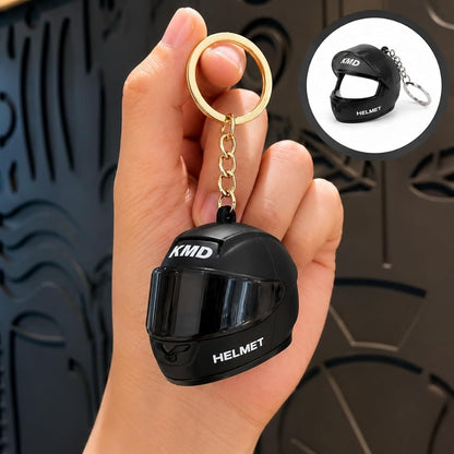 Mini LED Helmet Light Keychain