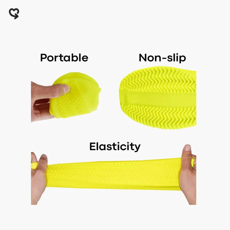 🌧️ Waterproof Silicone Shoe Covers