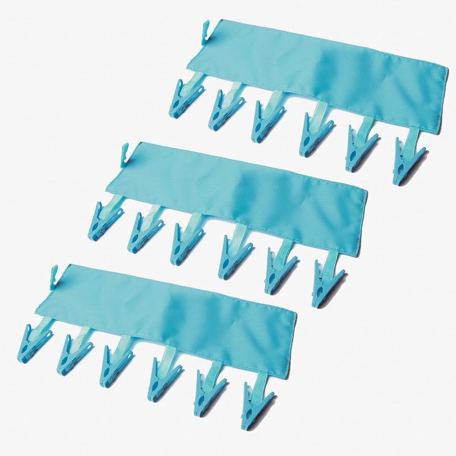 Travel Fabric Rack Hanging Clips