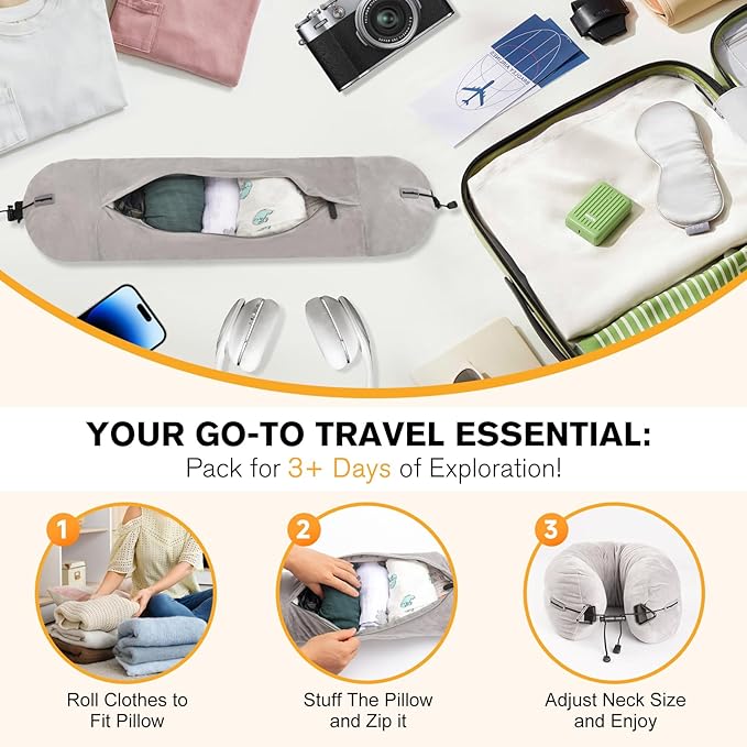 Travel Pillow for Extra Luggage