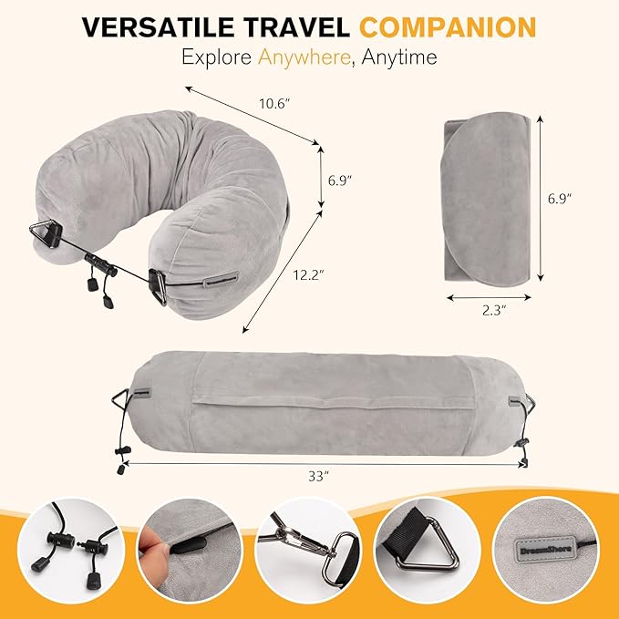 Travel Pillow for Extra Luggage