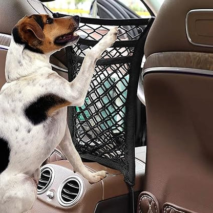 3 layer mesh car storage net