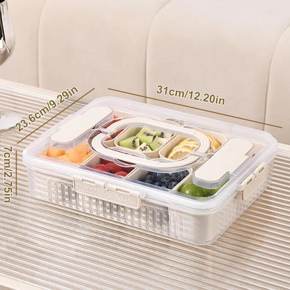 Air Tight 8 Grid Storage Box
