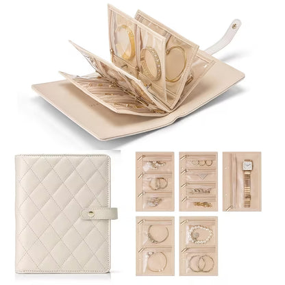 BUY 2 GET 1 FREE – Luxury Jewelry Storage Book Organizer