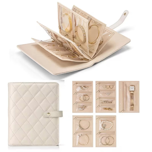 BUY 2 GET 1 FREE – Luxury Jewelry Storage Book Organizer