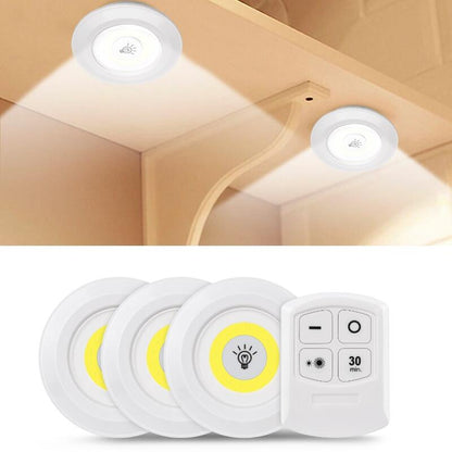 LED lighting with remote control 3 pcs.