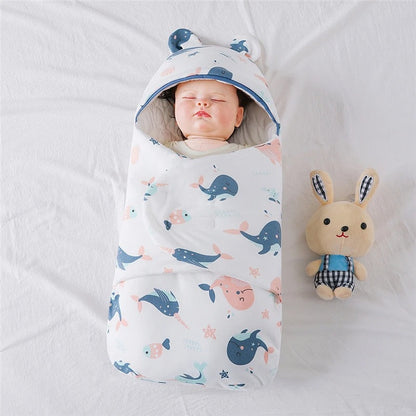4 in 1 Special Bundle Wrap blanket + Nursing Apron (Free Feeding Spoon and pecifier)