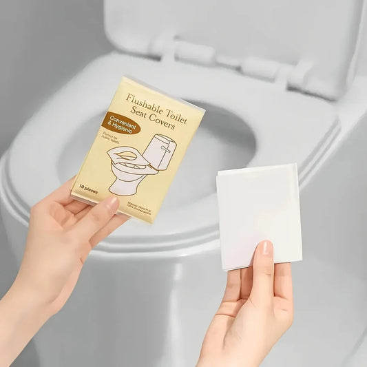 🚻Disposable Travel Toilet Seat Covers (10 Sheets)