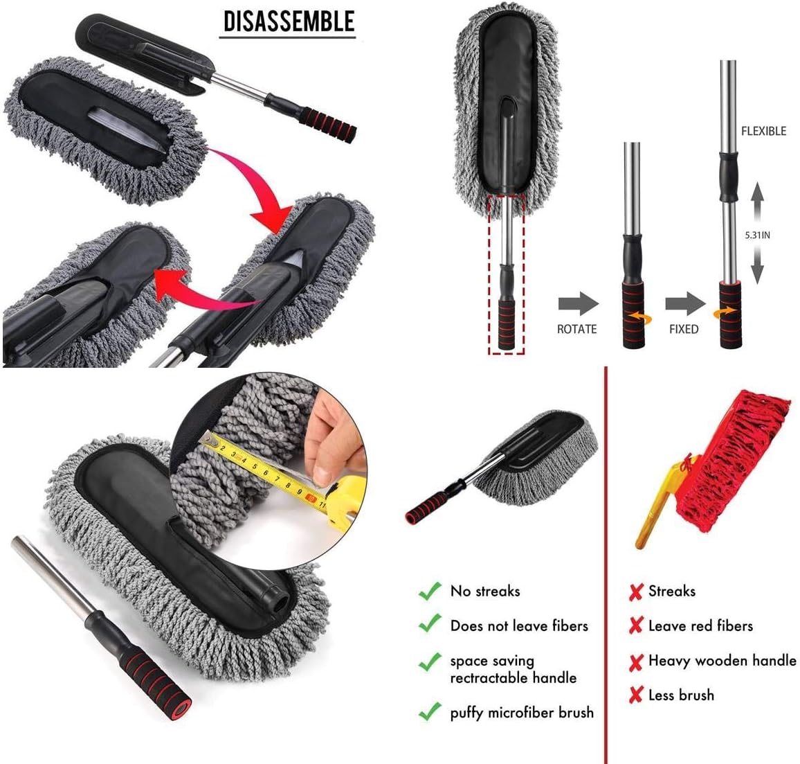 🚗Extendable Auto Cleaning Duster