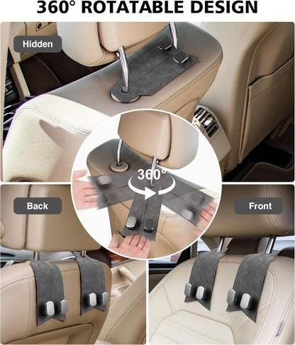 Universal Car Headrest Hooks