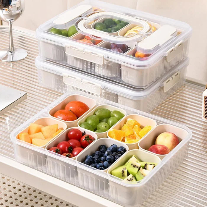 Air Tight 8 Grid Storage Box