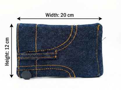 💳 Mini Jeans Foldable Wallet