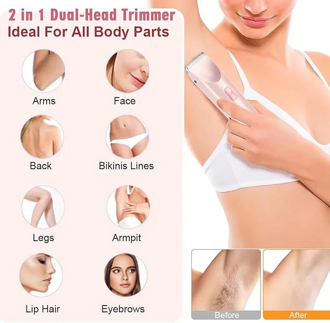 Silky Splash 2-in-1 Facial & Body Shaver