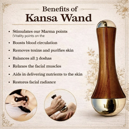 ✨ Kansa Massage Tool