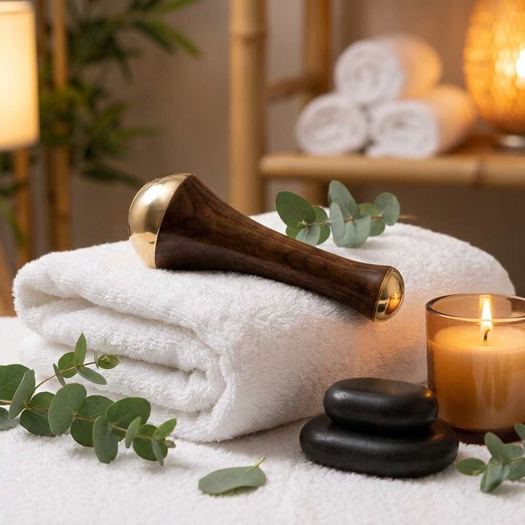 ✨ Kansa Massage Tool