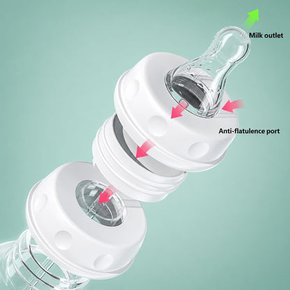 Anti-Colic Hands Free Baby Bottle 240ml