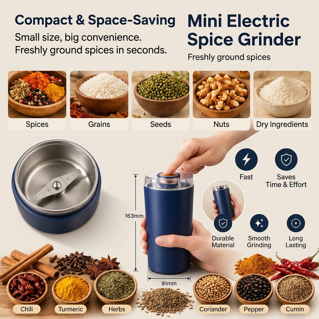 Mini Electric Spice Grinder