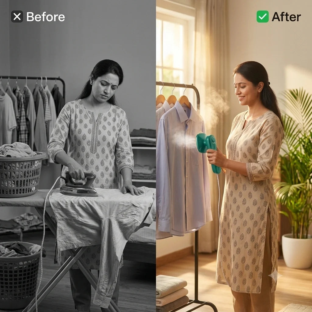 Compact Clothes Steamer
