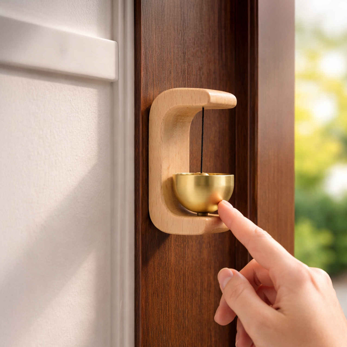 Elegant Brass Door Chime Bell for Home & Office