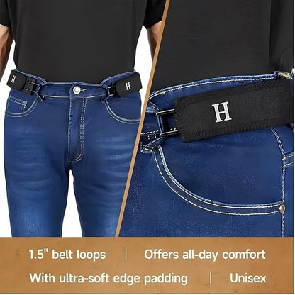 No-Buckle Pants Belt for Men & Women