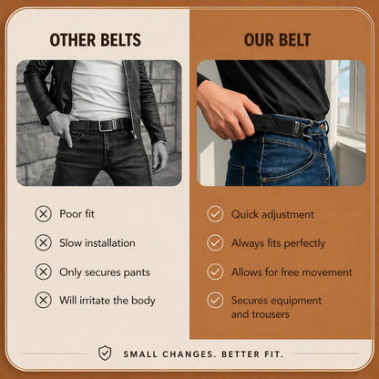 No-Buckle Pants Belt for Men & Women