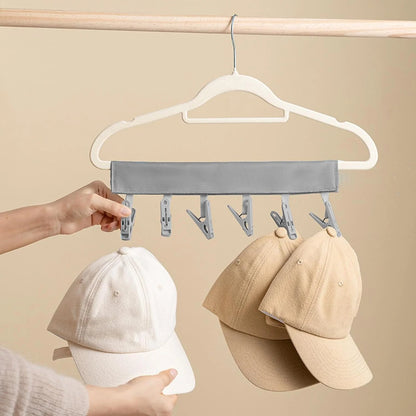 Travel Fabric Rack Hanging Clips
