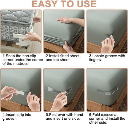 🛏️ Heavy Duty Bed Sheet Grippers