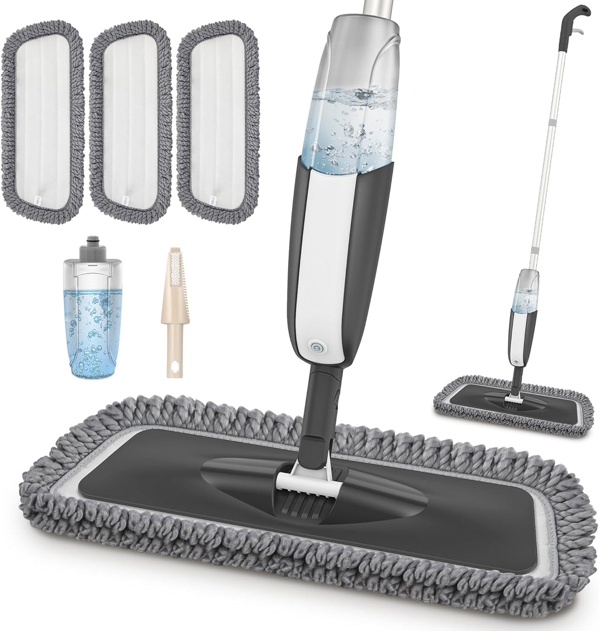 🧹 Microfiber Pad Spray Mop
